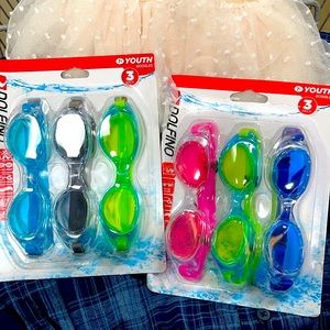 2 pack of Dolfino Youth Googles